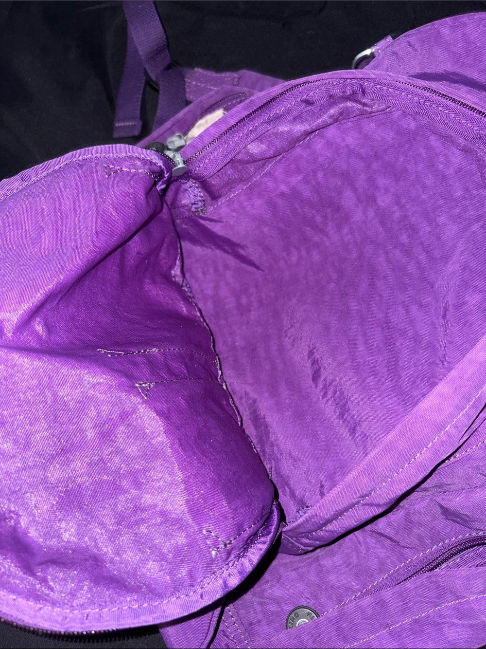 Kipling Large Backpack with Monkey Keychain - Picture 5 of 6